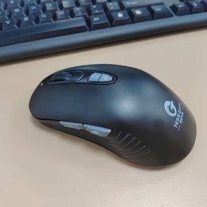 Garantie authentique du fabricant 2022 Souris intelligente vocale AI laser mini <span class=keywords><strong>Tess</strong></span> Gift 2,4 GHz sans fil USB rétroéclairée LED en stock TG-SD - Product Image 2