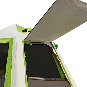 Tente gonflable à une porte et 3 fenêtres de 2*2m, tente de camping en PVC imperméable à l'air de 4m2 pour l'extérieur - Product Image 4