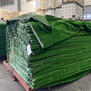Proveedor De China, Alfombra De Cesped Artificiel Mas Gruesa Verde, Cesped Falso Antideslizante Para jardin De Paisaje Con Respa - Product Image 6