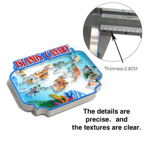 Imanes de Refrigerador Personalizados Promocionales en Resina 3D Pintados a Mano con <span class=keywords><strong>Relieve</strong></span>, Ecológicos y Duraderos, Recuerdo Turístico de <span class=keywords><strong>España</strong></span> - Product Image 6