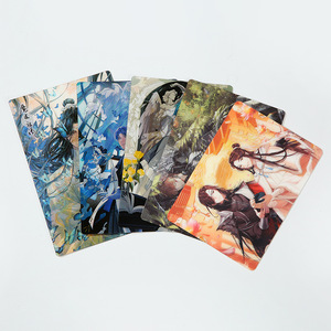 Portachiavi luce acrilica personalizzata con stampa lenticolare 3D <span class=keywords><strong>Logo</strong></span> <span class=keywords><strong>Anime</strong></span> dei cartoni animati per magneti frigo - Product Image 4