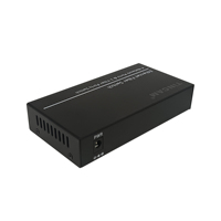 TINCAM Interruptor POE de 6 puertos 4 * RJ45 10/100Mbps + 2 * SC100Mbps Interruptor POE de fibra única 48V 20-120km Interruptores POE para sistema CCTV