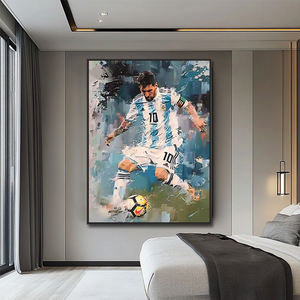 ภาพพิมพ์บนผ้าใบตกแต่งบ้านลายกีฬา <span class=keywords><strong>นัก</strong></span><span class=keywords><strong>ฟุตบอล</strong></span> ภาพศิลปะตกแต่งผนังสร้างแรงบันดาลใจ <span class=keywords><strong>โปสเตอร์</strong></span>สร้างแรงจูงใจ - Product Image 3
