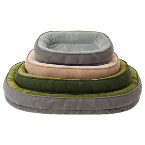 Роскошная ортопедическая лежанка для собак в современном стиле, плюшевая, моющаяся, прямоугольная, в виде пещеры, для крупных собак и кошек - Product Image 2