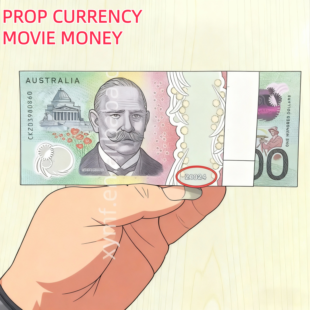 Custom Australia Money - Gold Foil Banknotes 2025
