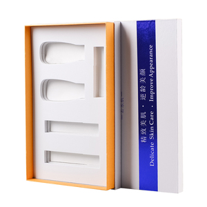 Large Recycled Cardboard Bottle Packaging Essential Oil Rectangle Gift Box With Lid Blue Paper Boxes With Insert Perfume - Product Image 6