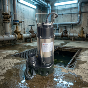 Pompe à eaux usées submersible de qualité supérieure SS SAMSON SEWAGE PUMP Pompe à eaux usées submersible en acier inoxydable - Product Image 2