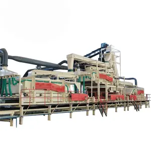 sugar cane bagasse-based particle board production line in India/chipboard making machine