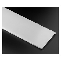 Éclairage de boîtier de profil en aluminium LED encastré de grande taille pour diffuseur de canal de profil de lumière linéaire 91*35mm