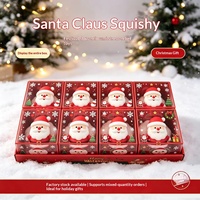 Bestseller - Jouet anti-stress ultra-adorable Père Noël en TPR, design réaliste, texture à rebond lent