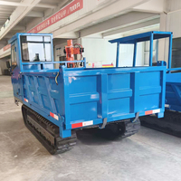 Livraison Rapide CE EPA 4 Tonnes Dumper sur Chenilles Euro 5 avec Levage Hydraulique pour Forêt et Champs