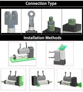 Cilindro de Empuje Eléctrico con Cuerpo de Aluminio, Actuador Lineal Motorizado, Estructura Estándar - Product Image 5