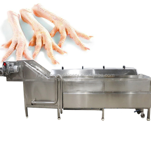 Ligne de production de transformation des pattes de poulet à grand volume personnalisable, machine automatique de blanchiment et de pelage des pattes de poulet - Product Image 5