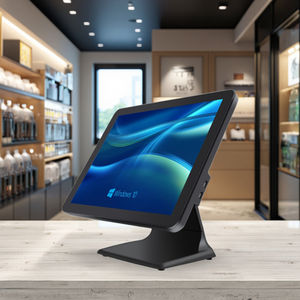 Stock d'usine 15.6 pouces Win10/11/Linux/Android tout-en-un système de <span class=keywords><strong>point</strong></span> de vente écran tactile caisse enregistreuse bornes de paiement Terminal Pos - Product Image 2