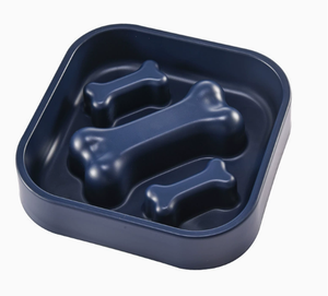 Comedero Lento para Mascotas con Forma de Hueso, Bandeja Antideslizante de Plástico para Perros y Gatos, para Uso en Interiores - Product Image 2