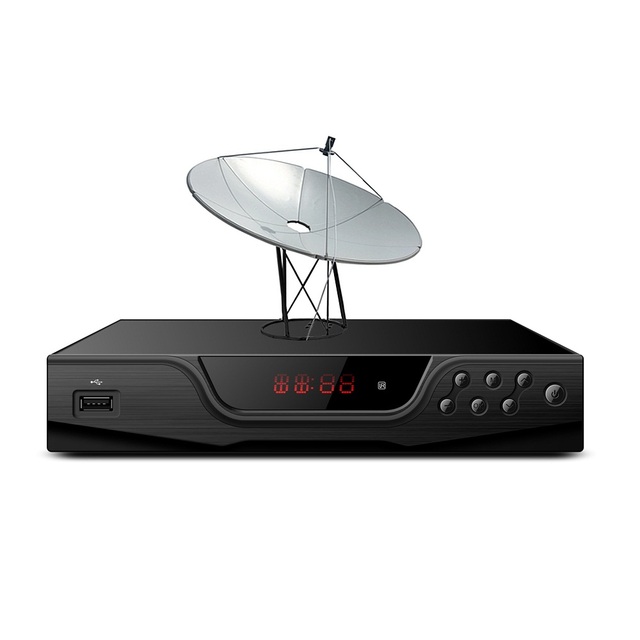 Factory Digital Decoder 1080P DVB-S2 Satellite TV Receiver Box 5000 Channels 12 Months Warranty Certified CE/ROHS/REACH Set Top