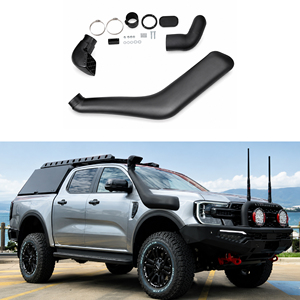 Kit de Snorkel Todoterreno 4x4 para Auto, Accesorios para <span class=keywords><strong>Ford</strong></span> <span class=keywords><strong>Ranger</strong></span> T9 YN 25 <span class=keywords><strong>V6</strong></span> <span class=keywords><strong>2022</strong></span>+, Snorkel Frontal 4X4 - Product Image 1