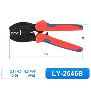   Juego de Herramientas para Pelar Conectores Solares Fotovoltaicos LY-2546B, Alicates de Acero para Crimpar Terminales, Pelacables de Plástico - Product Image 3