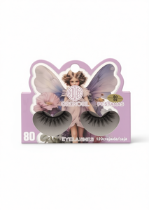 Ciglia Finte Grenobil 80 1 Paio con Fascia in Cotone Materiale Cartaceo Colori Misti Striscia Completa - Product Image 1