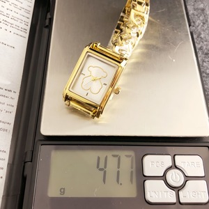 <span class=keywords><strong>Montre</strong></span> personnalisée haut de gamme, élégante et tendance, style coréen, avec chaîne épaisse argentée, cadran carré, <span class=keywords><strong>montre</strong></span> à quartz au design épuré - Product Image 1