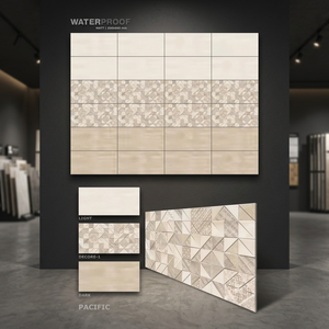 Carreaux muraux en céramique gris mat 30x60cm 300x600mm 12x24 pour salle de bain, cuisine et extérieur, antibactériens - Product Image 5