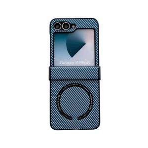 Luxe pour Kevlar anneau magnétique étui de téléphone portable en cuir pour Samsung Z Flip6 Z Fold4 5 6 Motorola <span class=keywords><strong>Poco</strong></span> Vivo-sac en plastique - Product Image 1