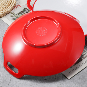 Nhà Máy Bán buôn melamine tấm bộ đồ ăn với 2 xử lý, tốt bán nhựa Side salad tấm - Product Image 4