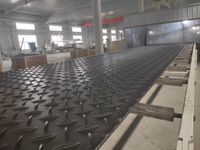 Vierge et recyclé 4X8 HDPE route temporaire tapis de protection du sol pour la construction