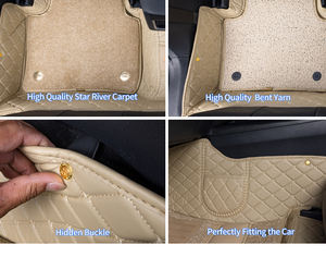 Alfombrilla de Coche de Cuero 7D de Lujo Personalizada para Negocios, Accesorios Interiores, para <span class=keywords><strong>Prius</strong></span> 2004-2009 - Product Image 5