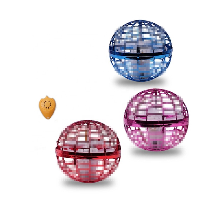 2026 High Quality Mini Drone 360 Degree Magic Hover LED Flying Orb Ball Toy UFO Top RC Airplane with Batteries Included