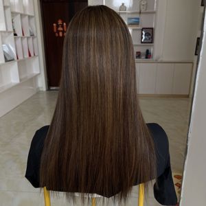 พร้อมส่ง ท็อปเปอร์ผมขนาด 8"X10" ทำมือ วิกผมแท้จากยุโรป ผมมนุษย์บริสุทธิ์แบบดิบ มินิวิกแบบลูกไม้สำหรับผู้หญิง - Product Image 6