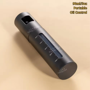 Atomizador Pequeño de Acero Inoxidable de 100 ml, Botella de Spray para Aceite de Oliva de Cocina, Color Negro, con Embudo y Caja de Color - Product Image 5