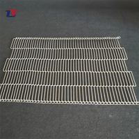 Chaîne à maillons en acier inoxydable SS304 316 pour convoyeur à bande plate en maille de fil métallique