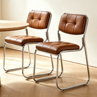 Chaise de réunion empilable à structure métallique, chaise de formation, chaise de bureau et d'ordinateur pour usage en salle de conférence - Vente en gros