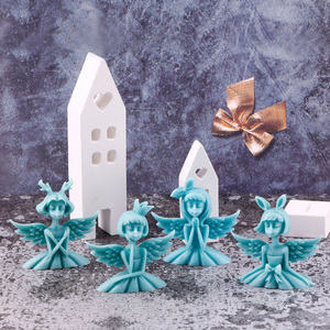 Early Riser 3D Linda princesa molde <span class=keywords><strong>de</strong></span> silicona para hacer bloques <span class=keywords><strong>de</strong></span> hielo moldes caramelo <span class=keywords><strong>Fondant</strong></span> Chocolates jabones pasteles gelatina velas hornear - Product Image 1