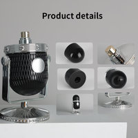 Flacon de parfum en verre octogonal de luxe de haute qualité 50 ml 100 ml avec bouchon à motif pierre et pompe pulvérisatrice, conteneur vide anti-fuite