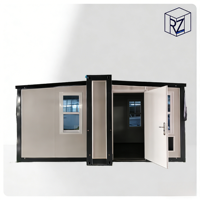 Ray Zen Traditional 700 Mini Maison Conteneur Mobile de Luxe en Acier à Panneaux Sandwich Extensibles, Étanche, pour Villa, Hôtel, Magasin