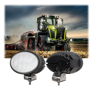 Lampe de travail ovale étanche ultra-lumineuse 12V 80W à 8 LED, 6,5 pouces, lumière de travail LED 24V pour tracteur - Product Image 4