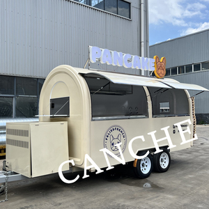 Chariot de nourriture en acier inoxydable pour Bubble Tea, dimensions, chariot de nourriture mobile chinois, restauration, camion de nourriture à vendre aux États-Unis - Product Image 3