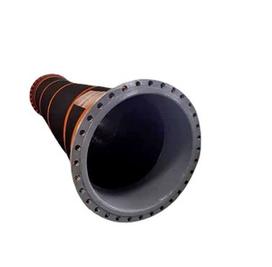 NBR filo di acciaio in Silicone nero flessibile tubo di scarico di aspirazione dell'acqua di grande diametro per la pompa per calcestruzzo utilizzare resistenza all'usura taglio - Product Image 3