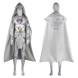Disfraz de Moon Knight, conjunto completo con capa y capucha para Halloween, juego de rol de anime, tallas XS, S, M, L, XL, XXL, XXXL - Product Image 1