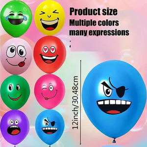 50 Uds. <span class=keywords><strong>Globos</strong></span> coloridos <span class=keywords><strong>de</strong></span> cara feliz <span class=keywords><strong>de</strong></span> látex, <span class=keywords><strong>globos</strong></span> <span class=keywords><strong>de</strong></span> fiesta <span class=keywords><strong>para</strong></span> niños <span class=keywords><strong>para</strong></span> ducha decoración <span class=keywords><strong>de</strong></span> boda regalo <span class=keywords><strong>de</strong></span> Navidad <span class=keywords><strong>de</strong></span> Halloween - Product Image 2