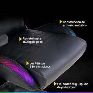 Silla <span class=keywords><strong>Gamer</strong></span> Con <span class=keywords><strong>Luces</strong></span> <span class=keywords><strong>LED</strong></span> Y Masajeador Lumbar White Racing Chairs Cadeira De Jogos Silla <span class=keywords><strong>Gamer</strong></span> Rgb Rosa Masaje Silla Gaming - Product Image 3