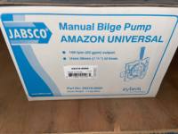 Pompe manuelle marine Jabsco pour bateau de sauvetage, accessoires de bateau, pompage et drainage manuels, modèle 29250-0000