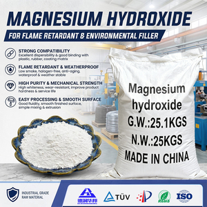 Vente en gros usine – Hydroxyde de magnésium de qualité industrielle en vrac, pureté <span class=keywords><strong>95</strong></span> %, certifié ISO9001 et REACH, neutralisant pour eaux usées - Product Image 2