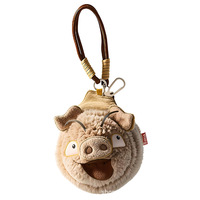 Porte-clés en peluche personnalisé en polyester, taille 6-15 cm, unisexe, pour breloque de sac à dos, décoration de voiture et poupée mignonne
