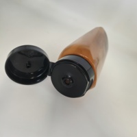 200ml bouteille à presser en plastique écologique avec bouchon supérieur rabattable gel désinfectant pour les mains savon liquide pour cosmétiques revitalisant soins capillaires