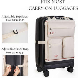 Arnés de Equipaje de Cabina con Logotipo Personalizado, Arnés de Equipaje Portátil, Arnés para Maletas de Cabina - Product Image 4