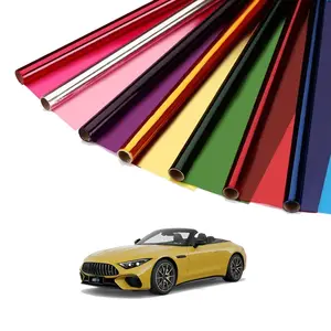 Enveloppe de vinyle Top qualité Pvc couleur changeante haut de gamme changement de voiture Film de couleur peinture de couleur film de protection vert bleu rouge rose or