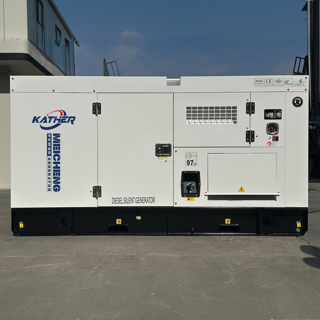 Industrial Diesel Silent Generators 20kva 30kva 40kva 50kva 100kva 125kva 3 Phase Backup Power Generator With AVR Factory Price